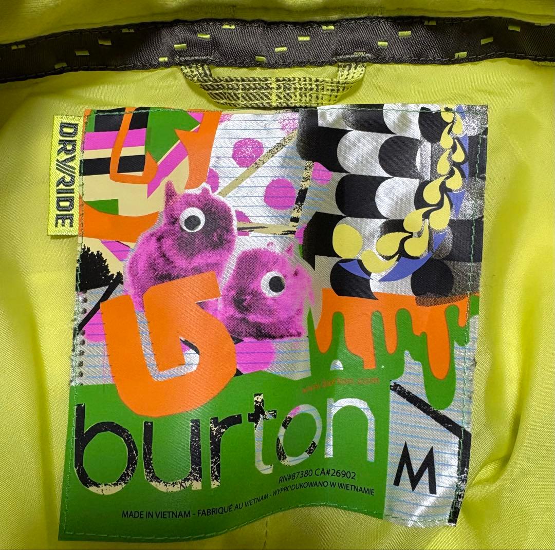 バートンBURTON スノボウェア　スキーウェア　Mサイズ