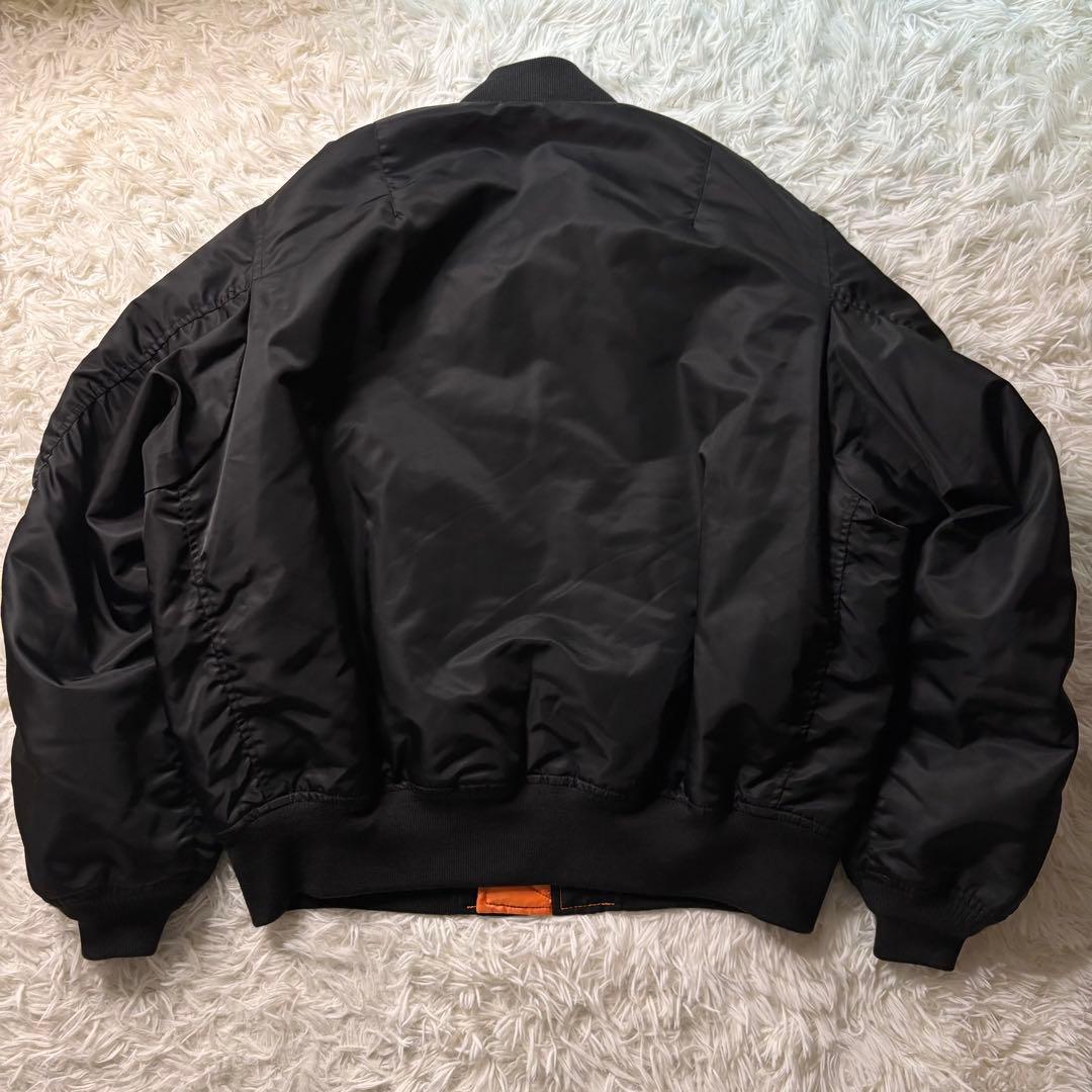 美品✨ BEAMS MA-1 サーモライト 中綿ジャケット　ブラックS