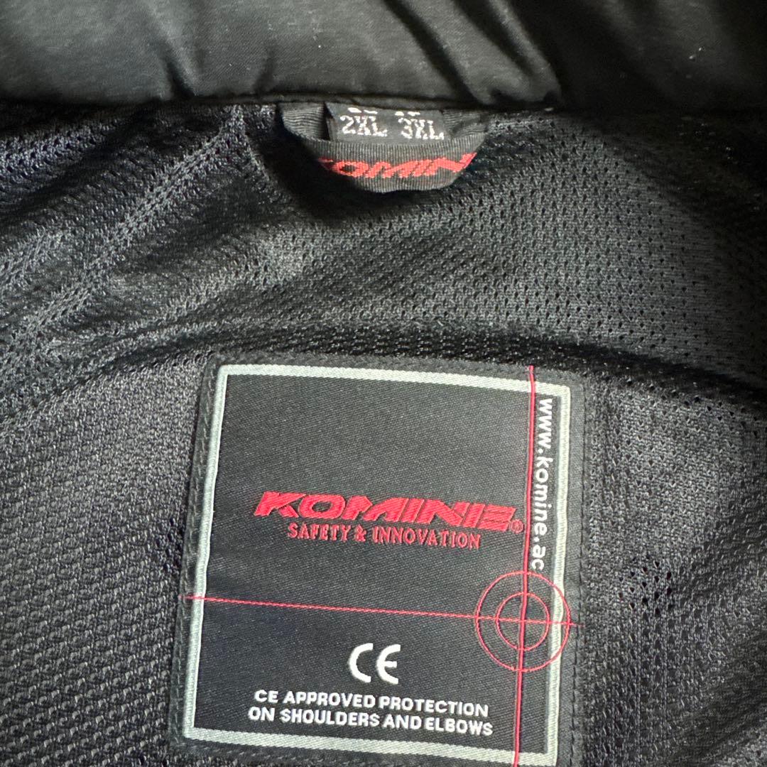 KOMINE バイクジャケット・パンツ 上下 3XL