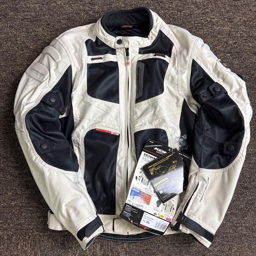KOMINE バイクジャケット・パンツ 上下 3XL