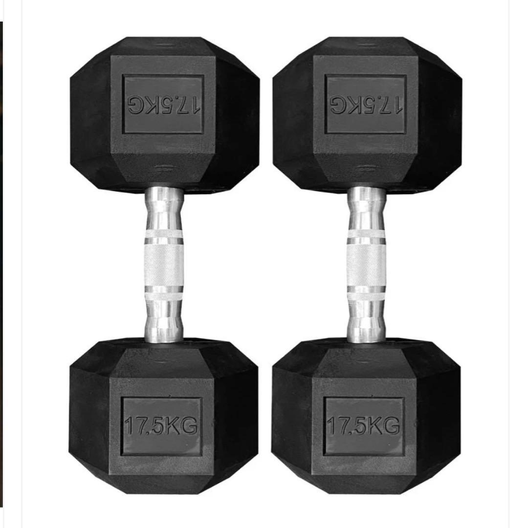 新品商品 17.5kg ダンベル 2個セット SSA PRO 鉄アレイ