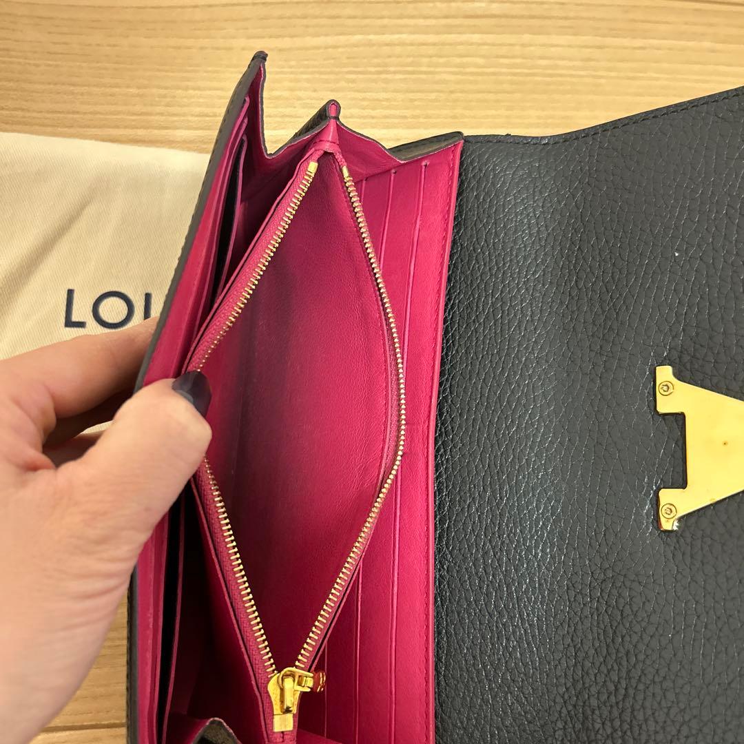 ルイヴィトン トリヨン ポルトフォイユ カプシーヌ