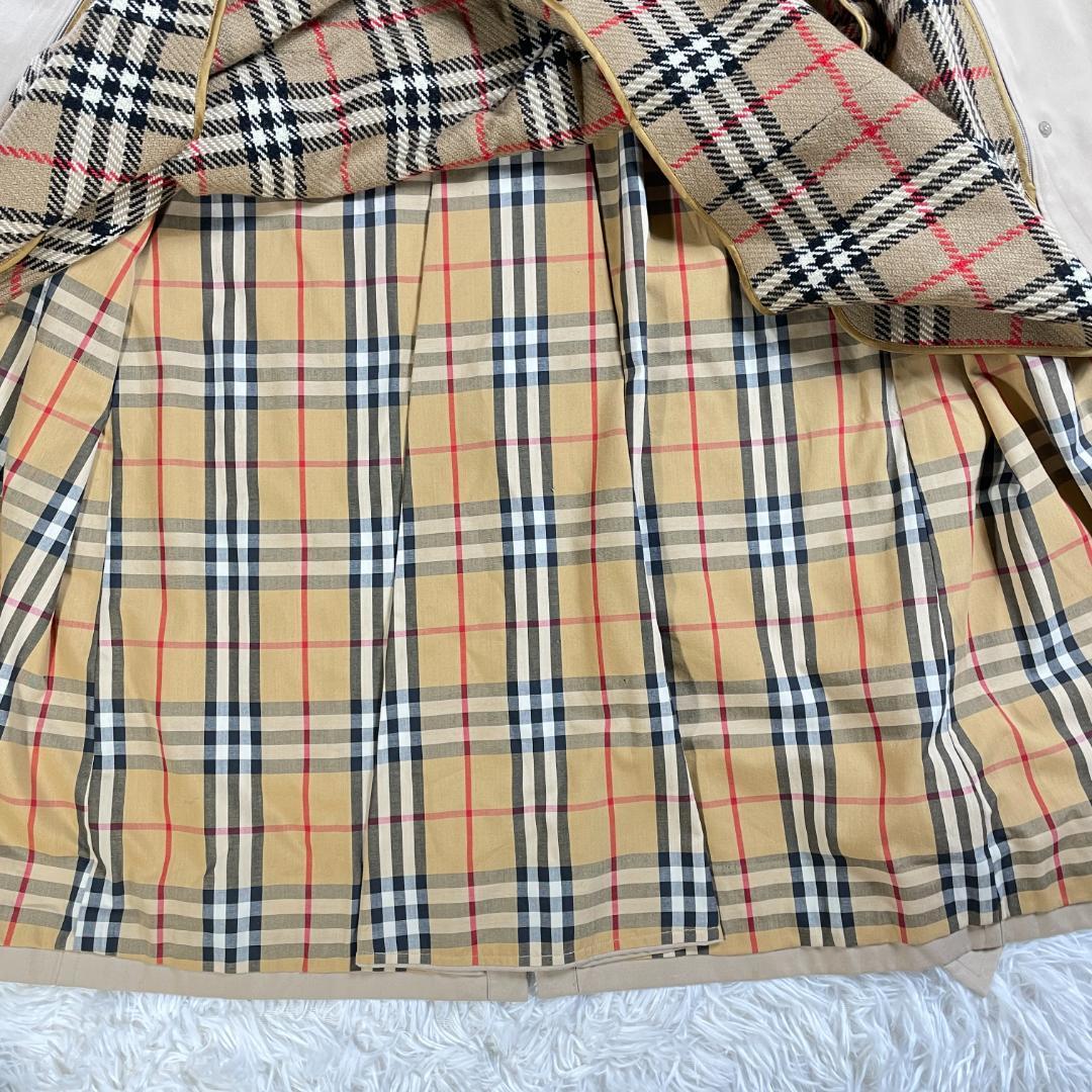 バーバリーズ トレンチコート ライナー付 ノバチェック ベージュ ロング 11