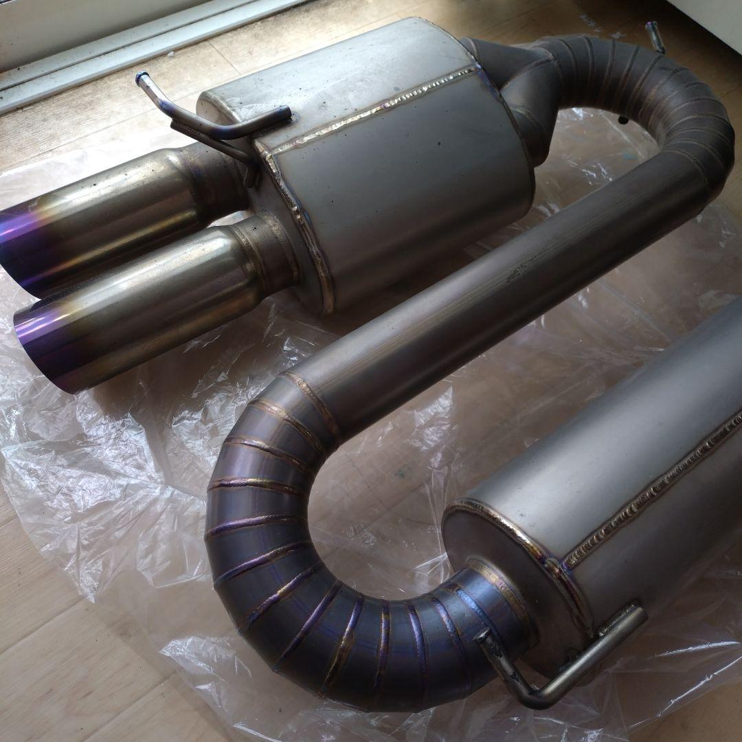 用マフラー　DIXIS チタンマフラーE90E91320i前期中期用