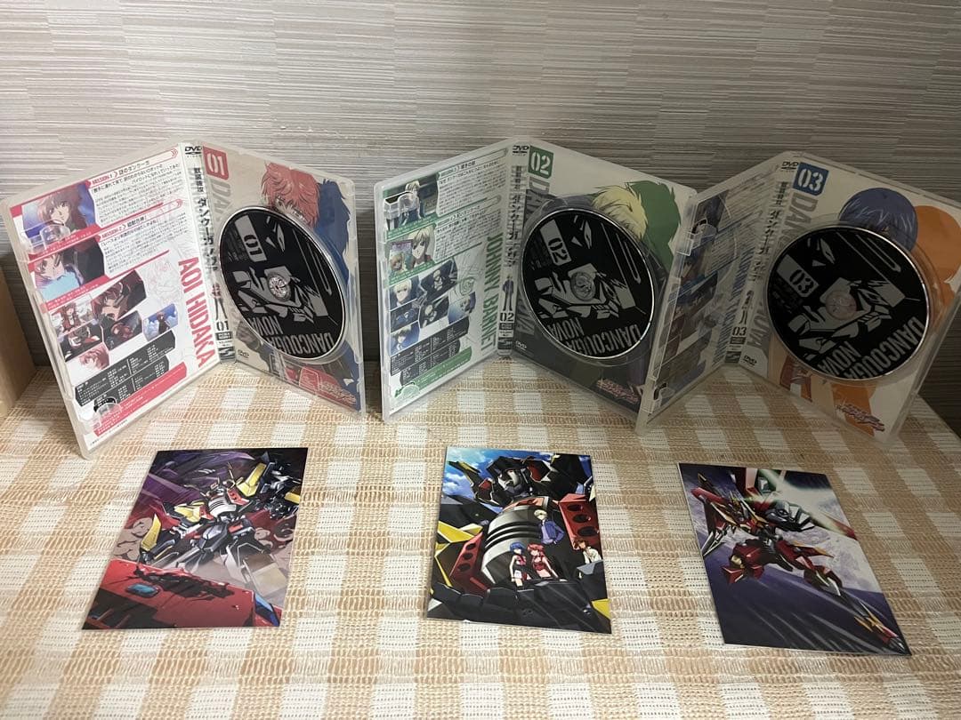 獣装機攻ダンクーガノヴァ 初回全6巻セット DVD セル版