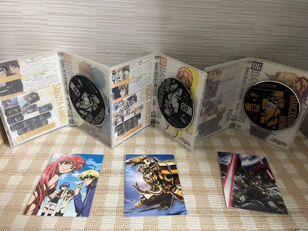獣装機攻ダンクーガノヴァ 初回全6巻セット DVD セル版