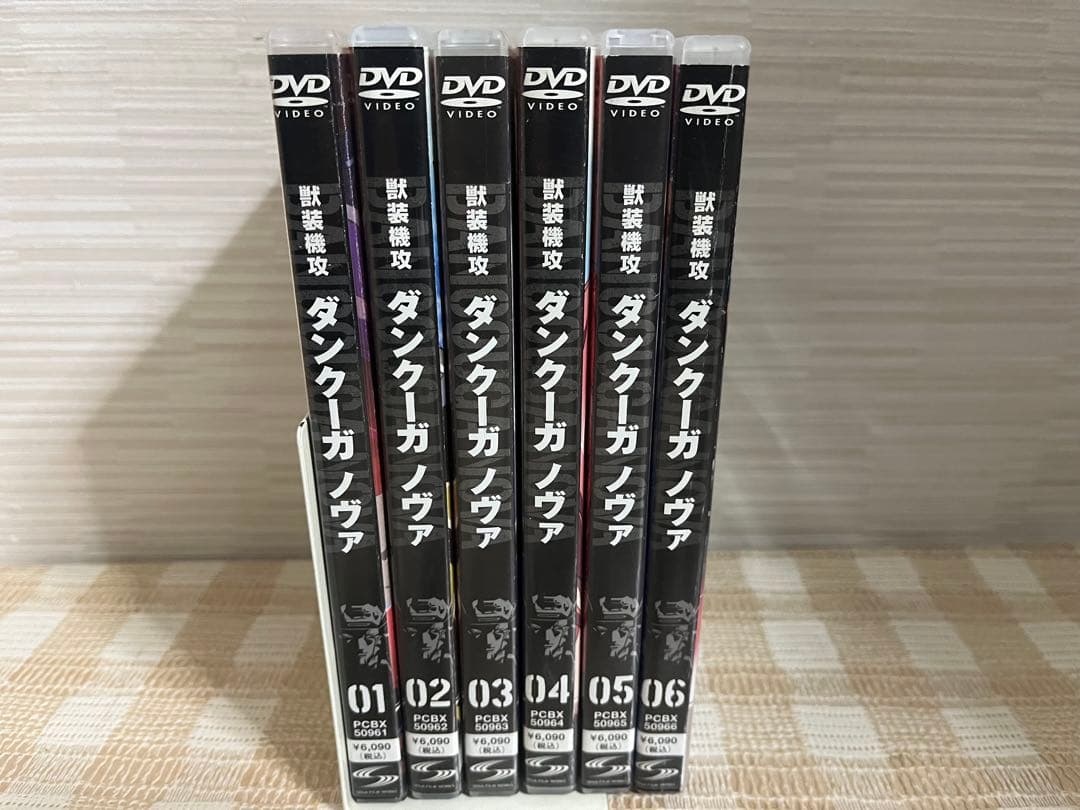 獣装機攻ダンクーガノヴァ 初回全6巻セット DVD セル版