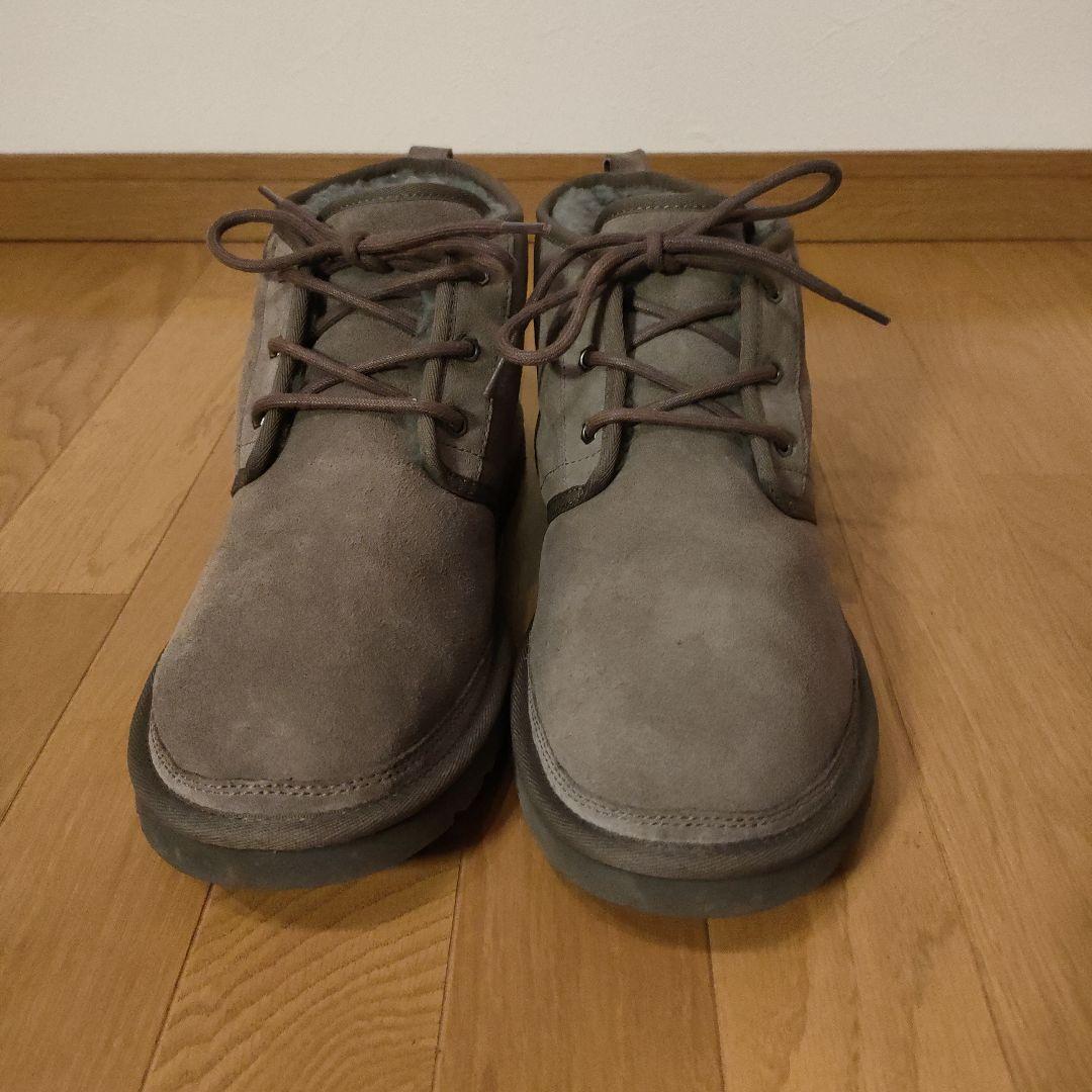 UGG グレー スエード ムートンブーツ 30.5cm S/N 3236