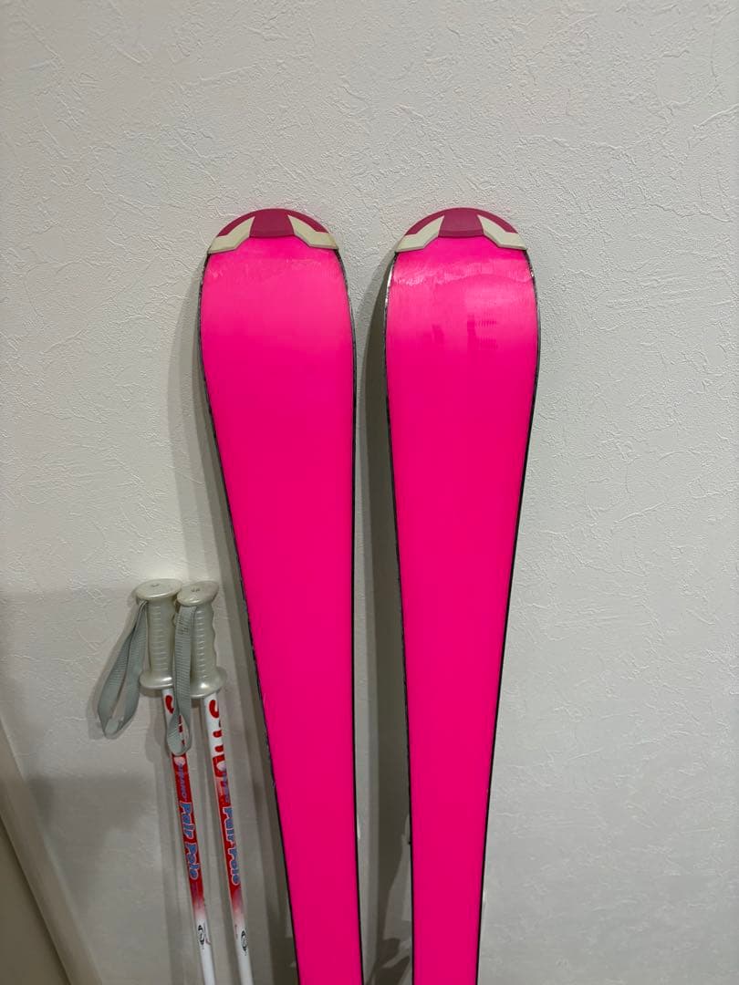 ★訳あり 女の子用 4点セット メンテナンス.HOTWAX済★ salomon