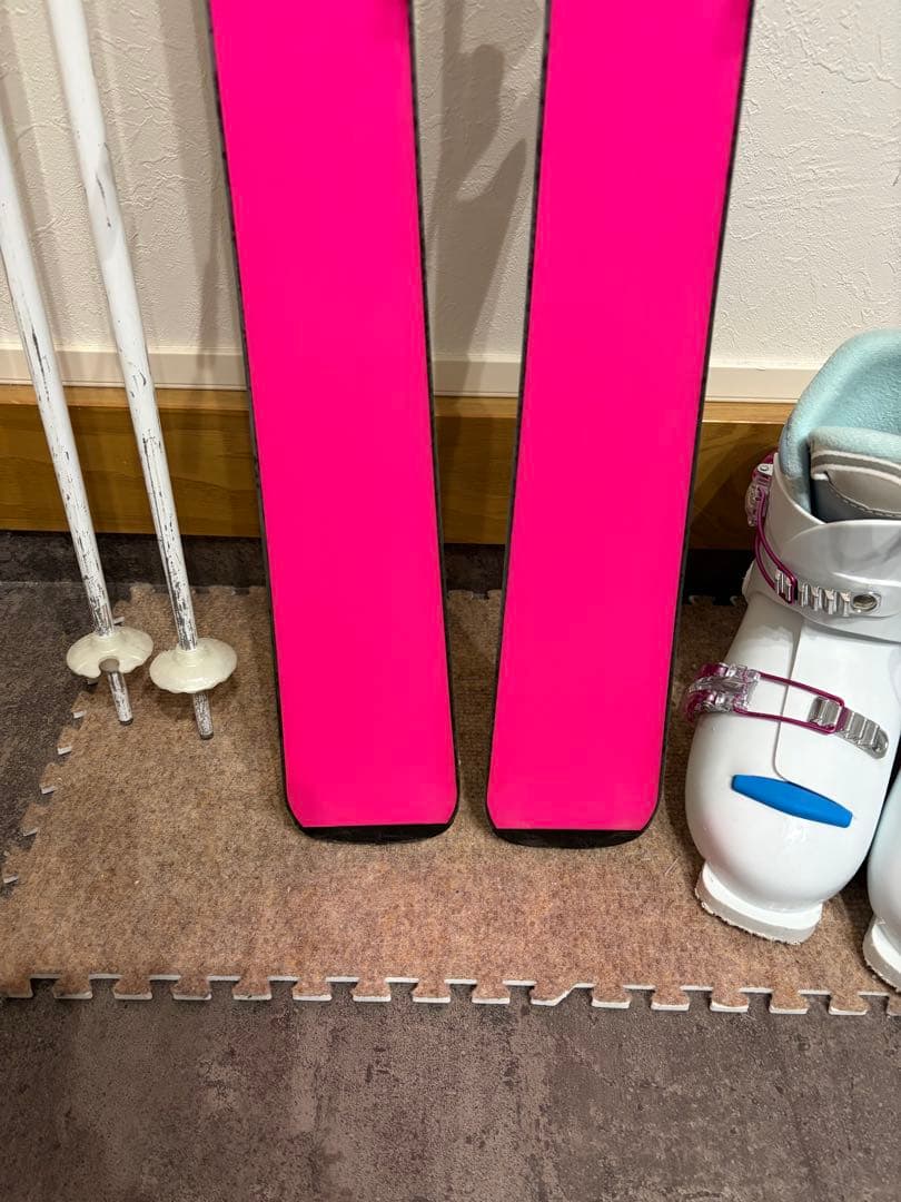 ★訳あり 女の子用 4点セット メンテナンス.HOTWAX済★ salomon