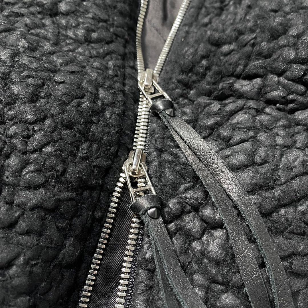 archive kmrii boa MA-1 bomber jacket 黒 2