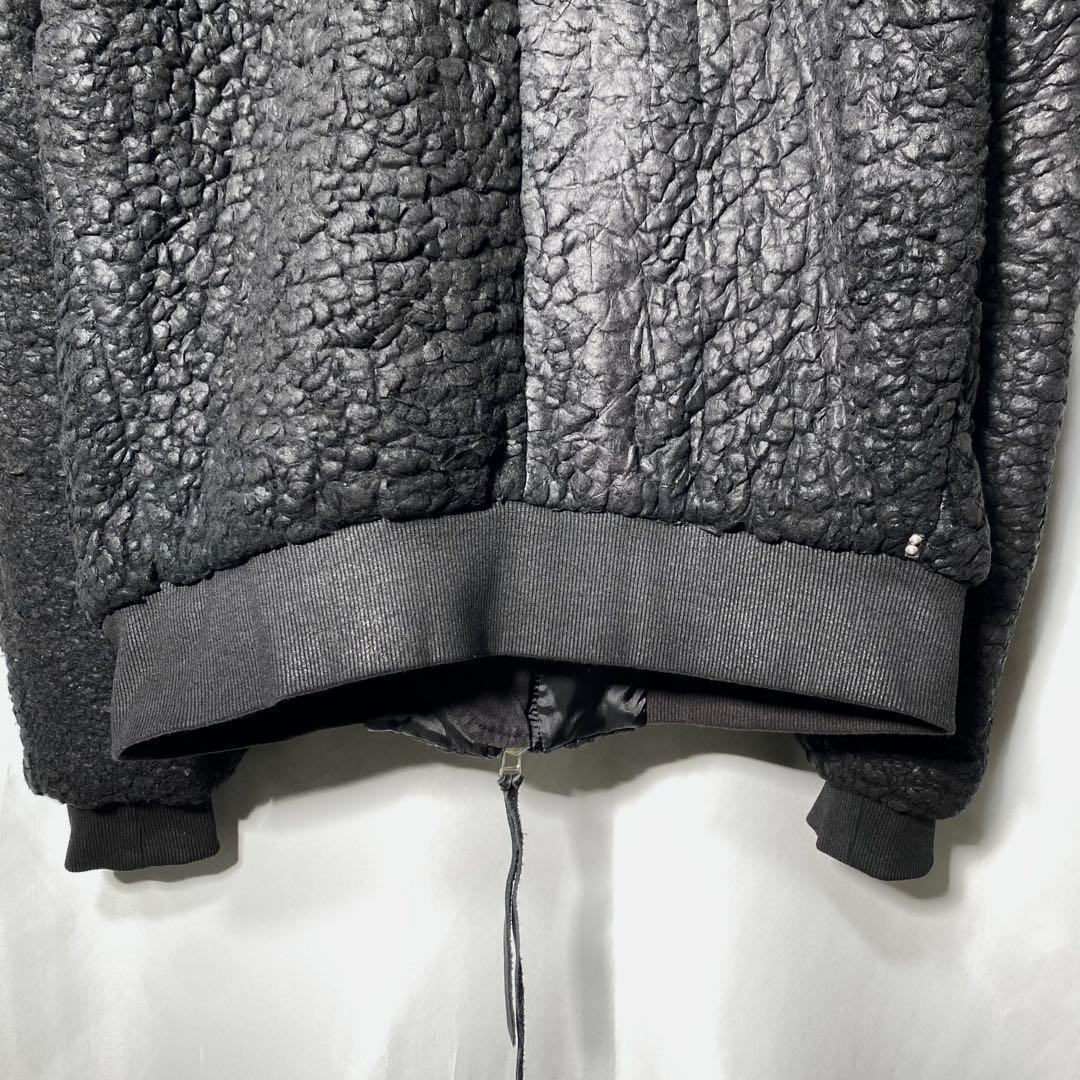 archive kmrii boa MA-1 bomber jacket 黒 2