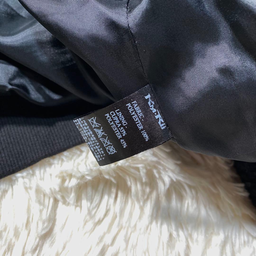 archive kmrii boa MA-1 bomber jacket 黒 2