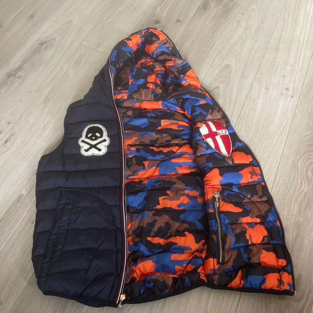 ハイドロゲン　ダウンベスト　リバーシブル