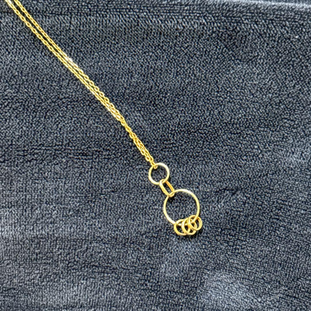 K10 地金ネックレス