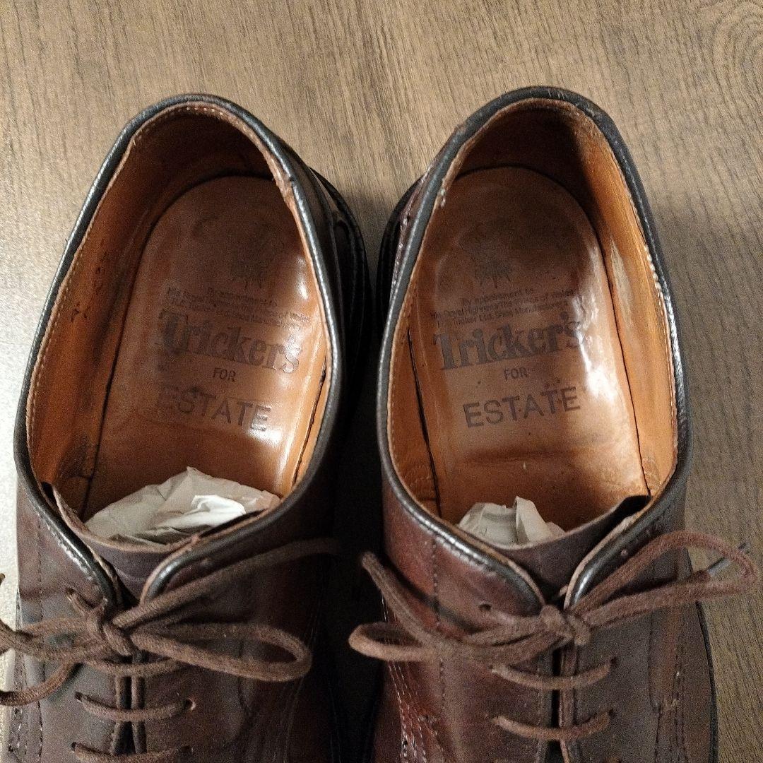 Tricker's M5636 Woodstock ブラウン UK8.0