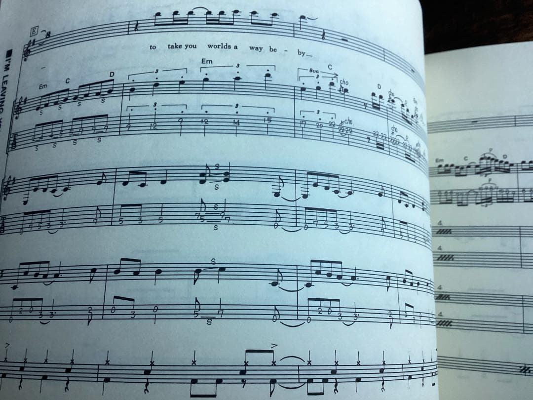 ★楽譜/スコーピオンズ/禁断の刺繍/SCORPIONS/タブ譜/バンドスコア