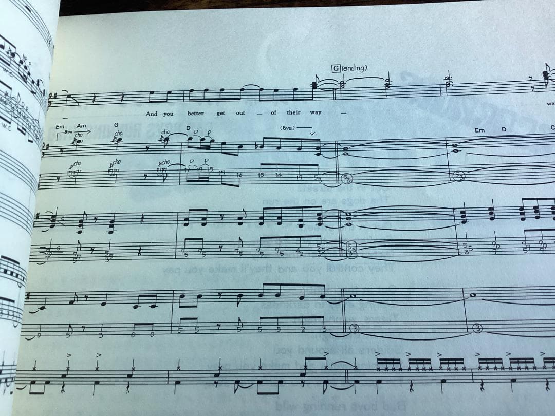 ★楽譜/スコーピオンズ/禁断の刺繍/SCORPIONS/タブ譜/バンドスコア