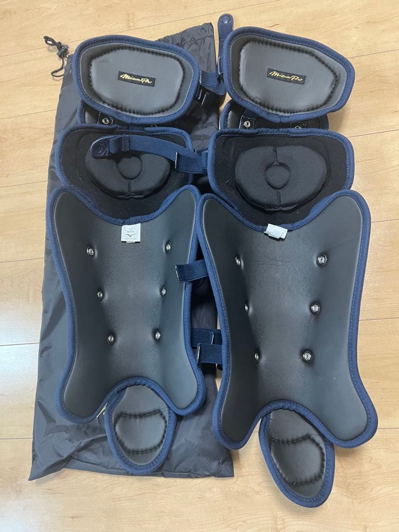 ミズノプロキャッチャー防具軟式ネイビー