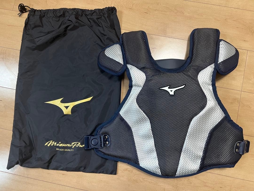 ミズノプロキャッチャー防具軟式ネイビー