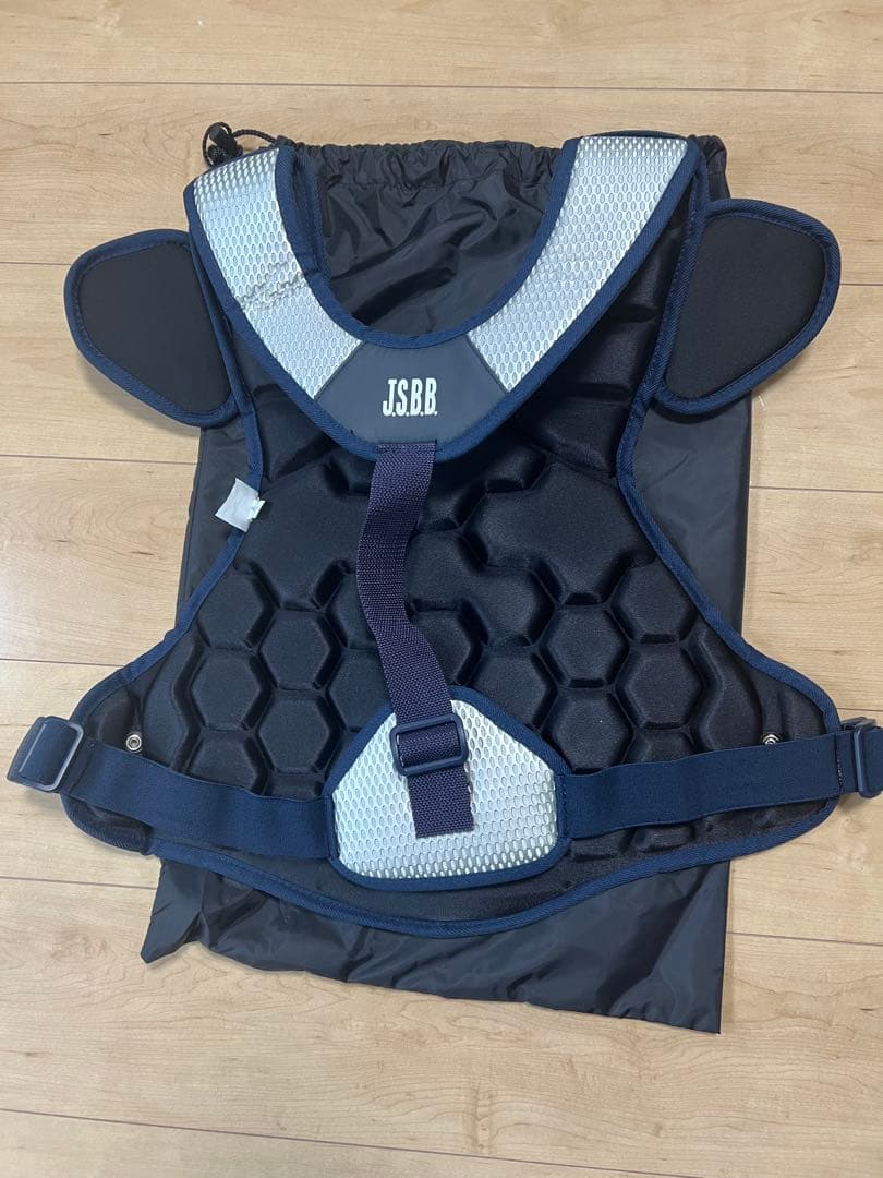 ミズノプロキャッチャー防具軟式ネイビー