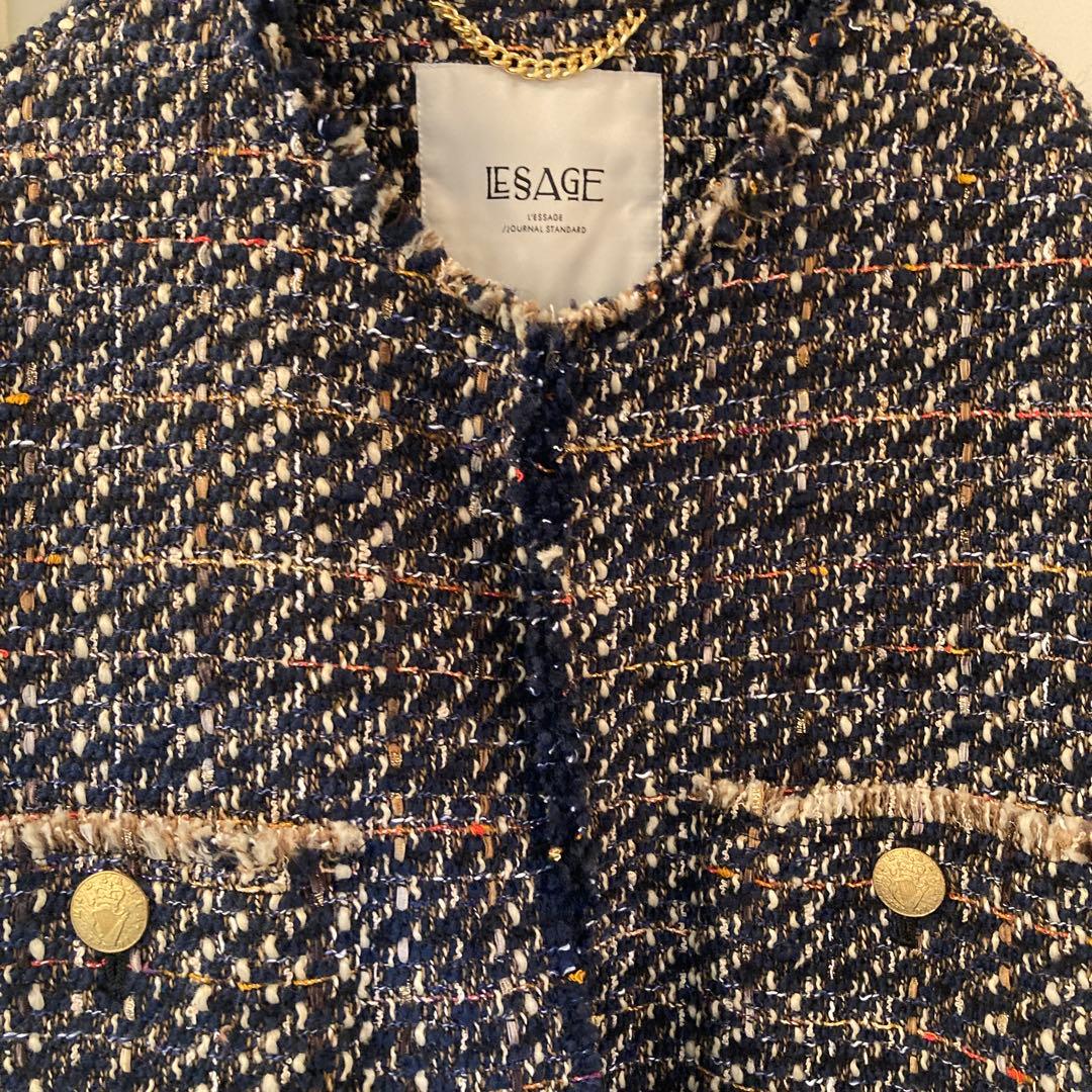 ふわこ《SP》L'ESSAGE GIOLICAツイードBIGジャケット