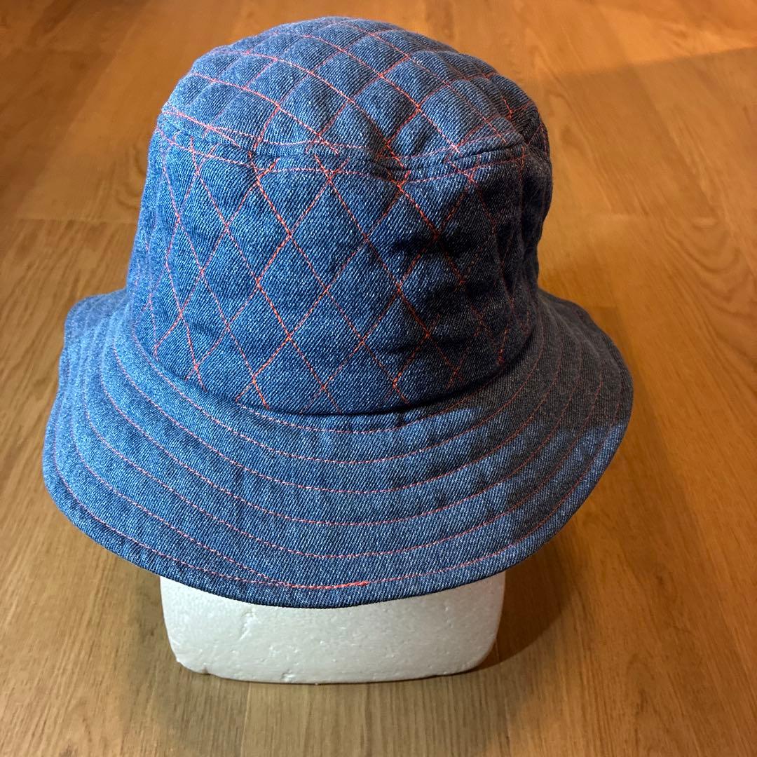 【未使用品】ヴィヴィアンウエストウッド キルティング バケットハット ブルー