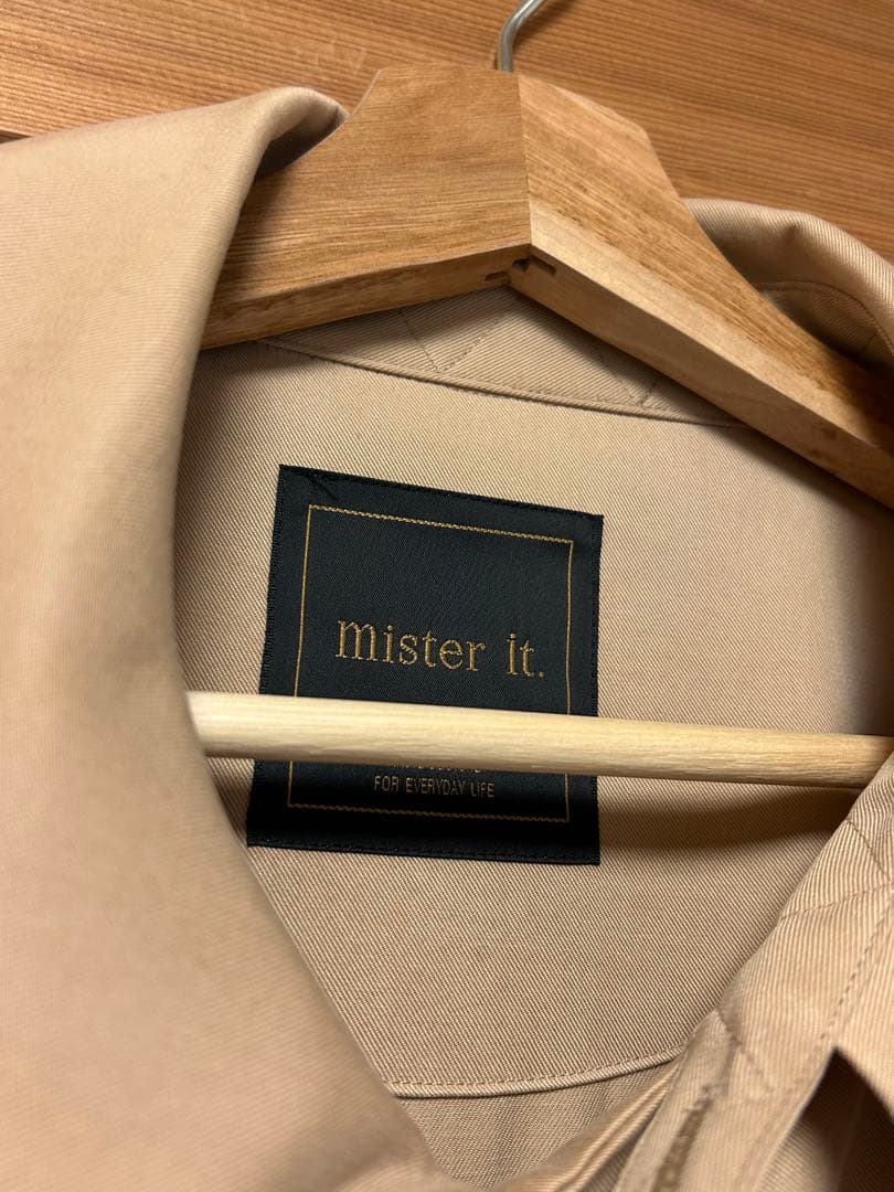 【定価8万】mister it. デザインコート 美品 1回着用 即購入OK