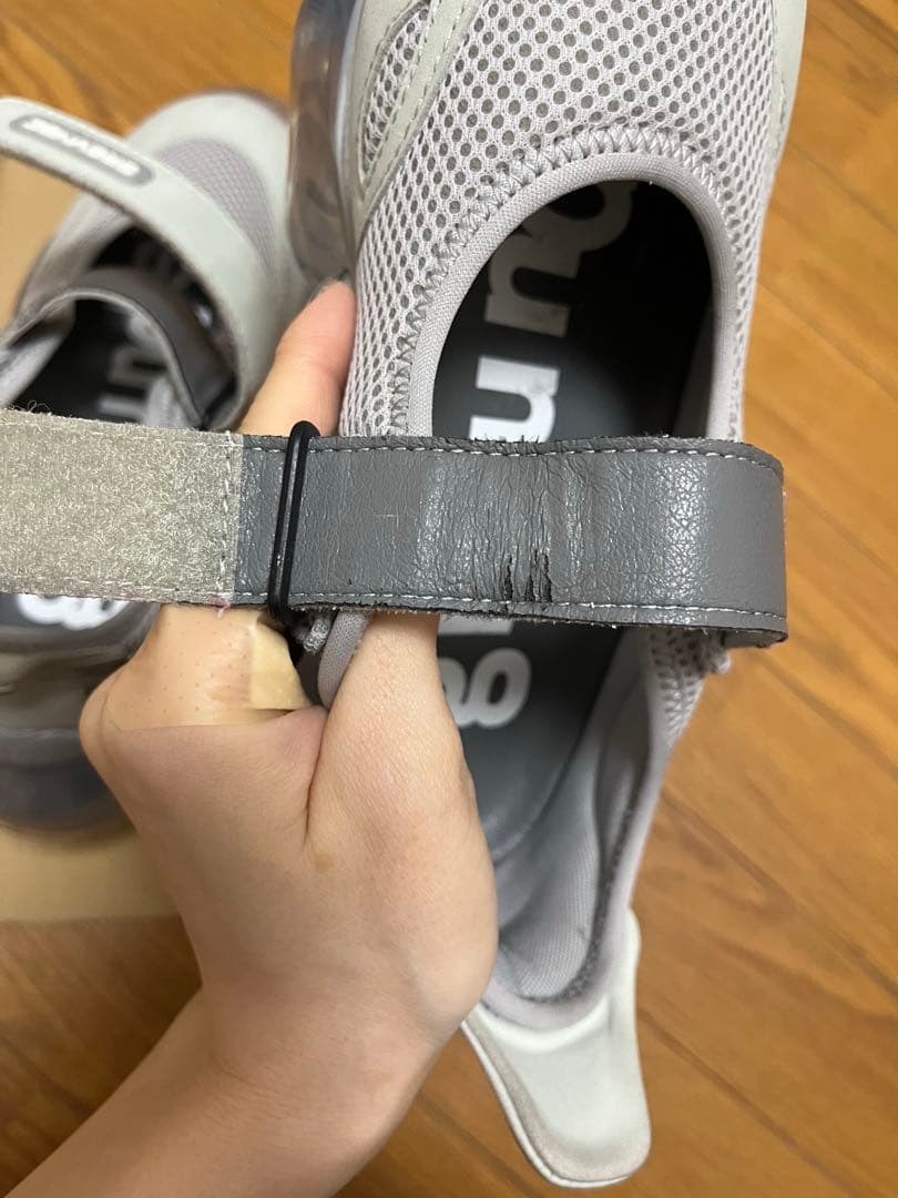 靴 grounds MOOPIE MARY JANE GRAY / ICE GRAY