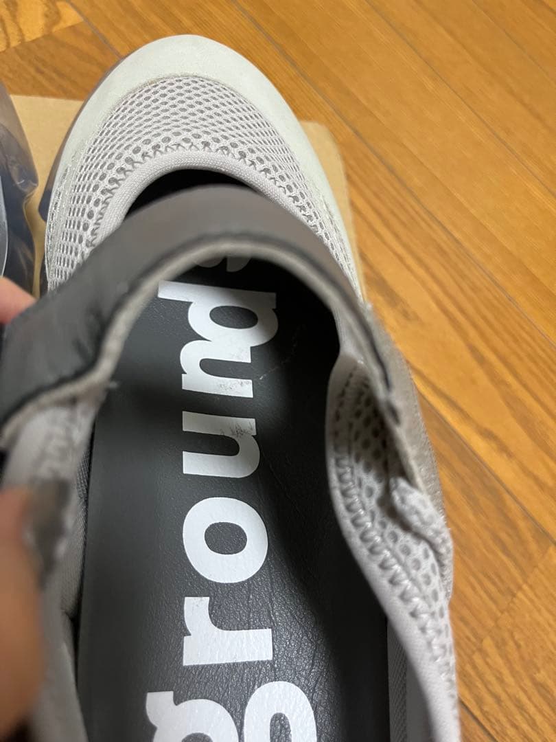 靴 grounds MOOPIE MARY JANE GRAY / ICE GRAY