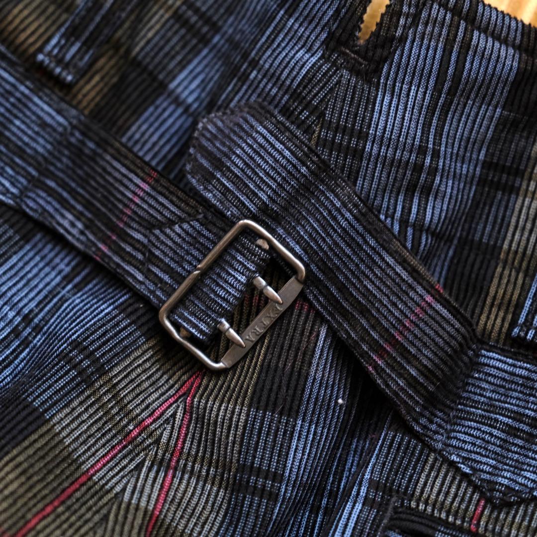 美品BERNARD ZINSコーデュロイチェックパンツSPENDER 44
