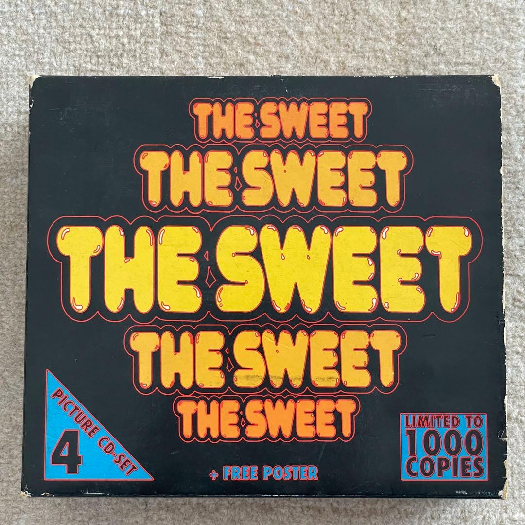 【鬼レア・全世界1000セット限定】THE SWEET/ ピクチャーCD 4枚組