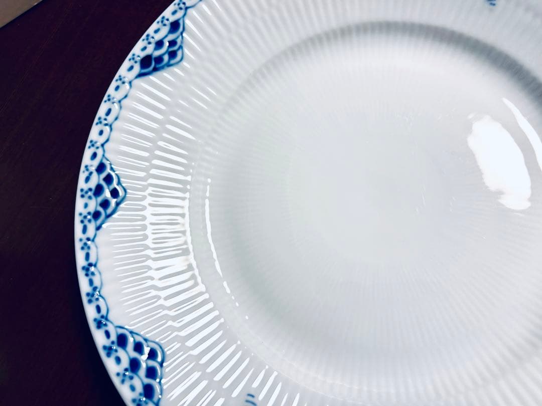   ブルーフルーテッド BBプレート