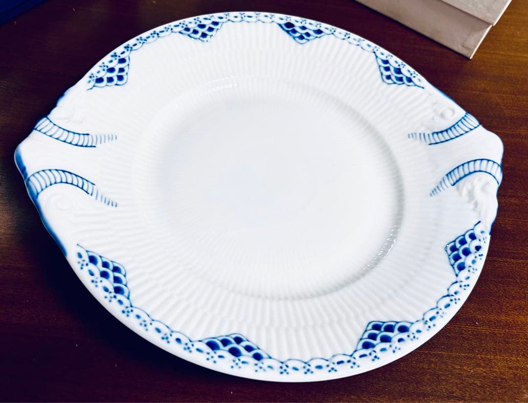   ブルーフルーテッド BBプレート