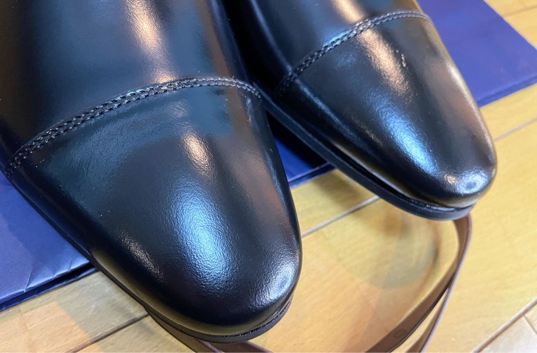 新品リーガルビジネスシューズモンクストラップスクラッチタフレザー25.5