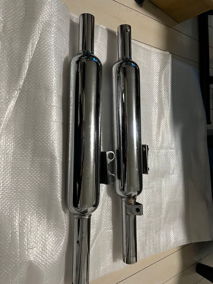 W1タイプ　POSH スリップオンマフラー　W400 W650 W800