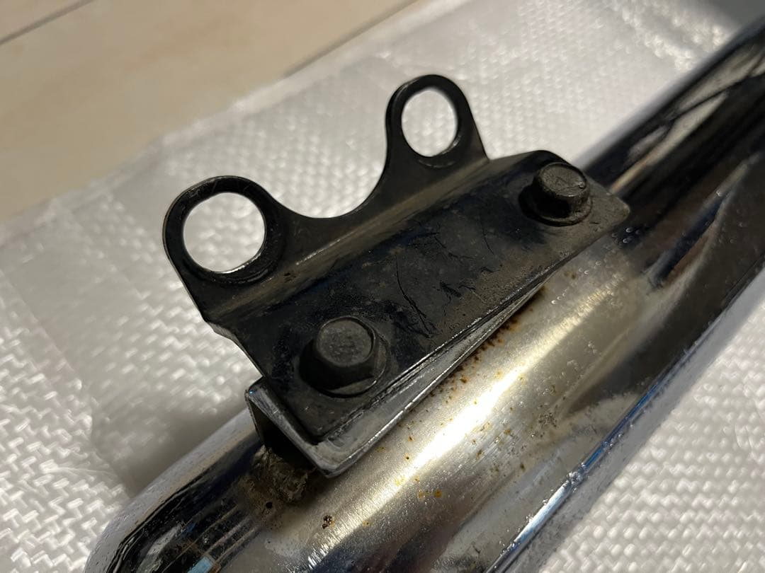 W1タイプ　POSH スリップオンマフラー　W400 W650 W800