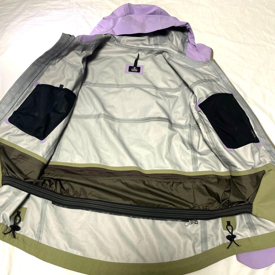 透湿防水 P.RHYTHM プリズム スマイル ジャケット スキー スノーボード