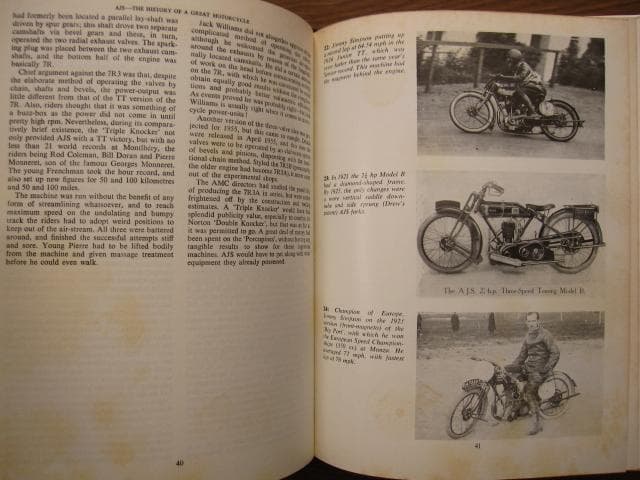 洋書 AJS: The History of a Great Motorcycle