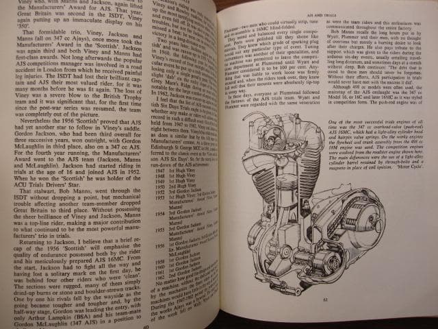 洋書 AJS: The History of a Great Motorcycle