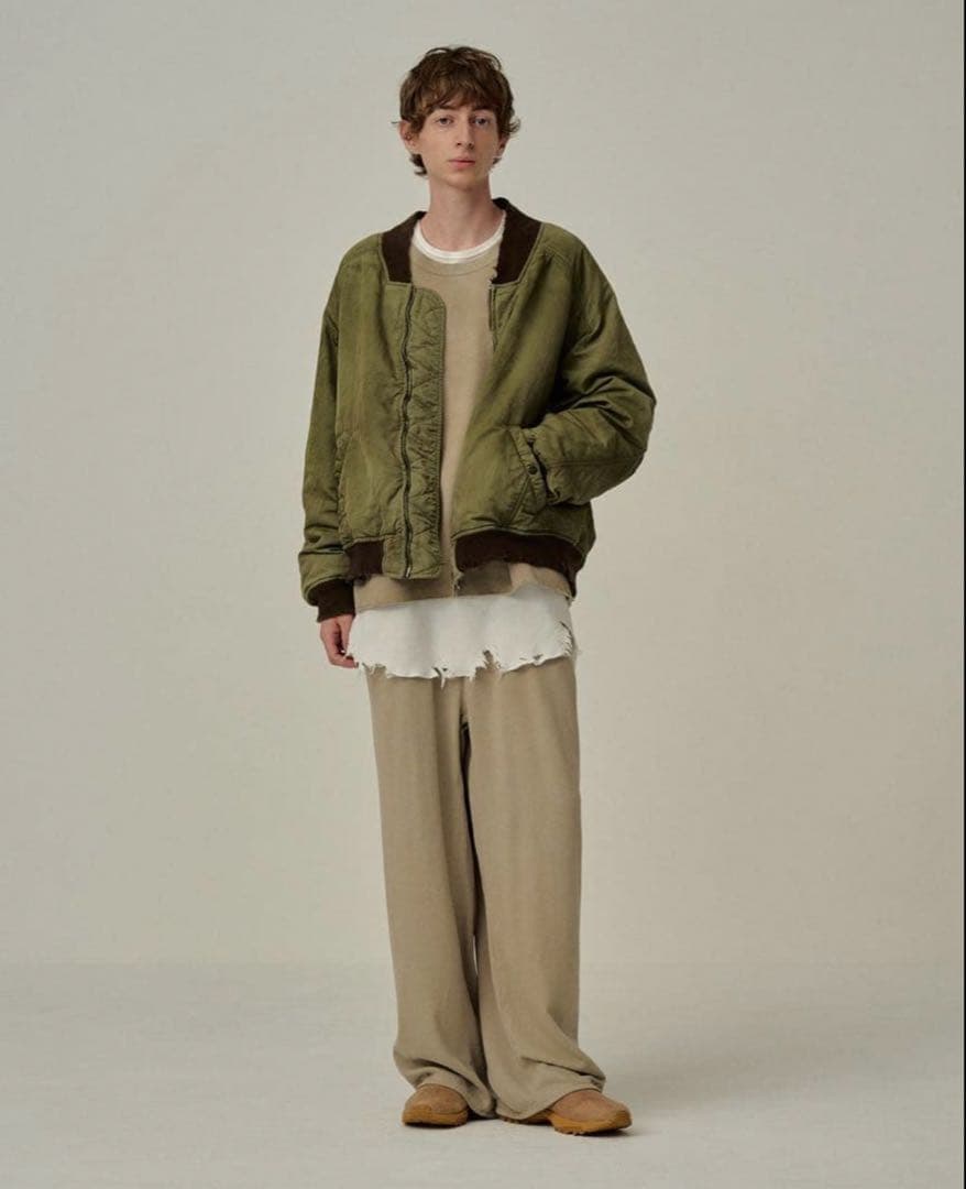 ANCELLM アンセルム FADED BOMBER JACKET サイズ1