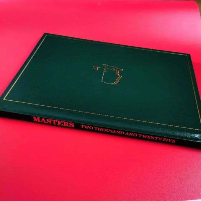 マスターズゴルフ2025公式ブック【超レア】