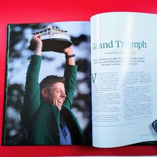 マスターズゴルフ2025公式ブック【超レア】