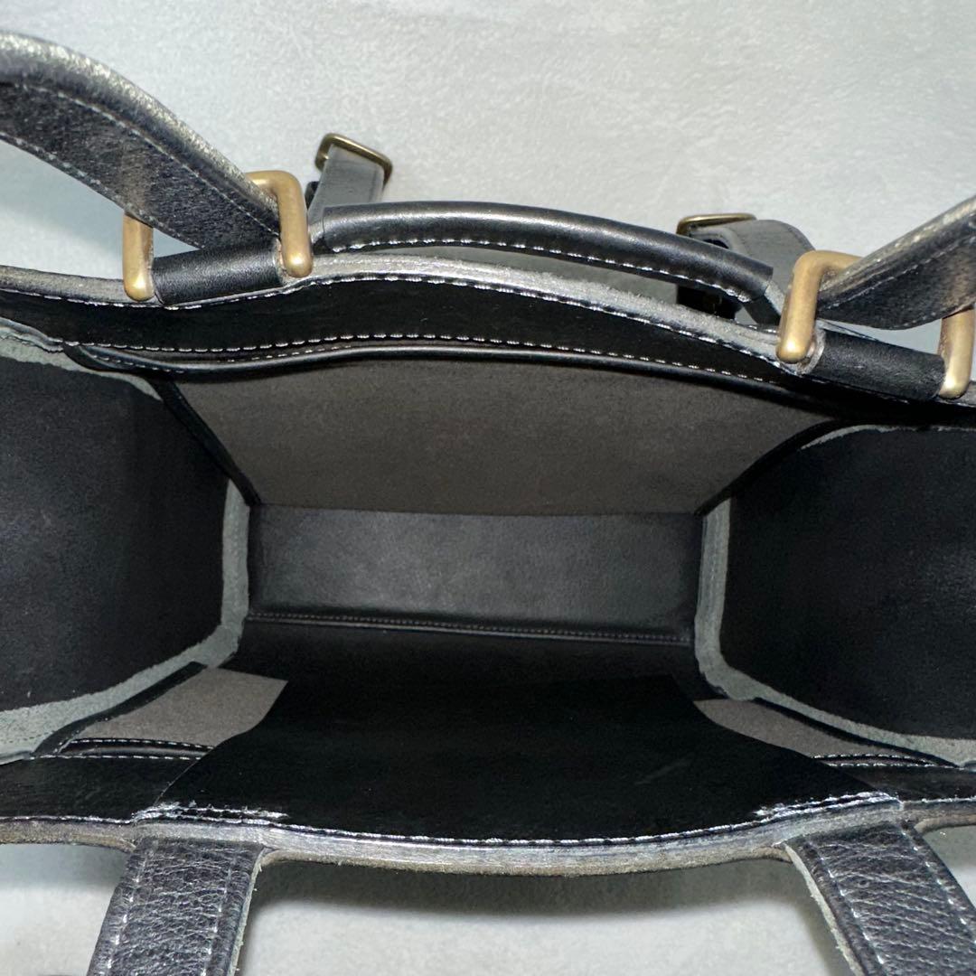 ibona イボーナ リュック スライン バックパック 黒 レザー 本革 A4可