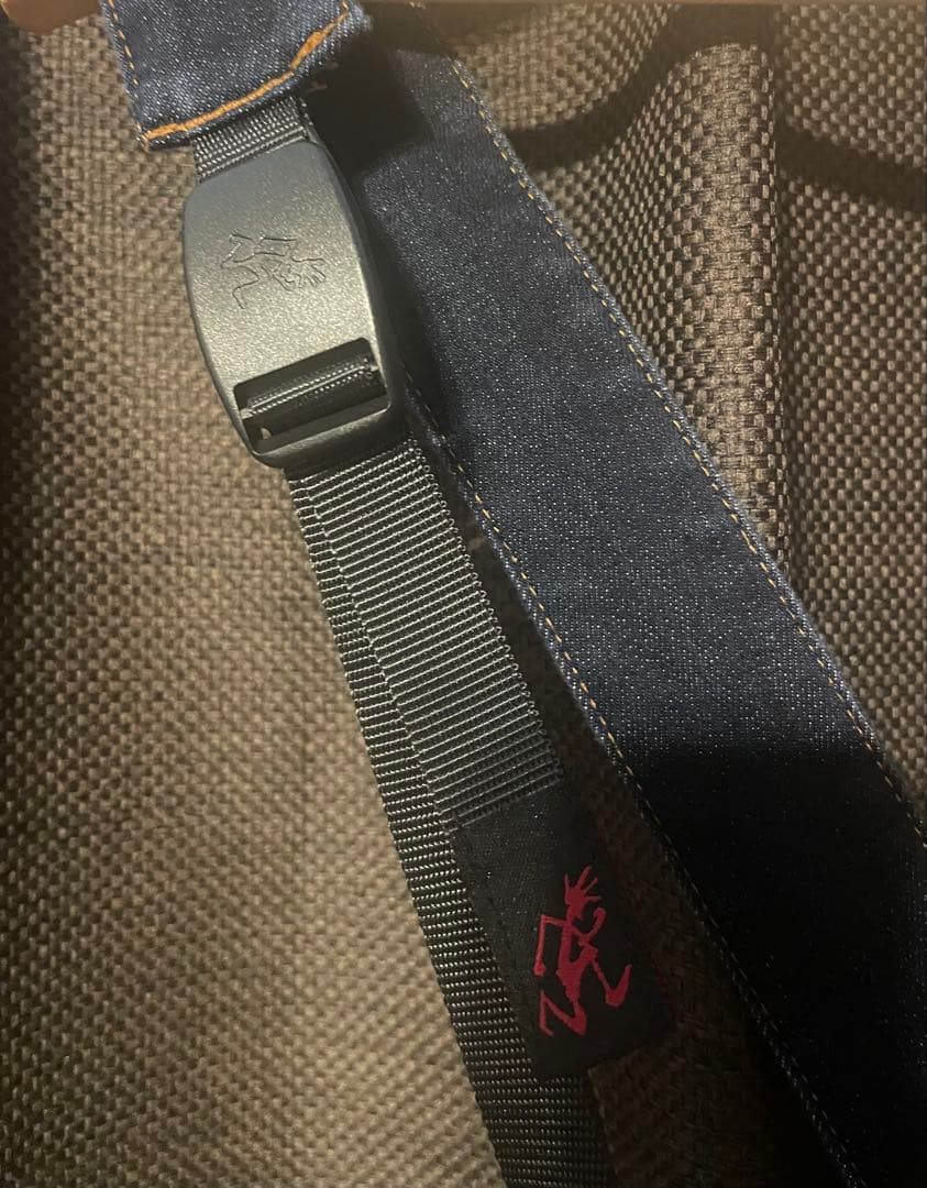 おわいちゃん 美品 グラミチ デニムガーデンサロペット オーバーオール