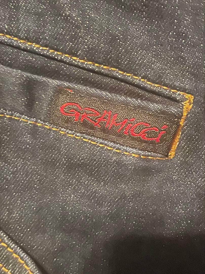 おわいちゃん 美品 グラミチ デニムガーデンサロペット オーバーオール