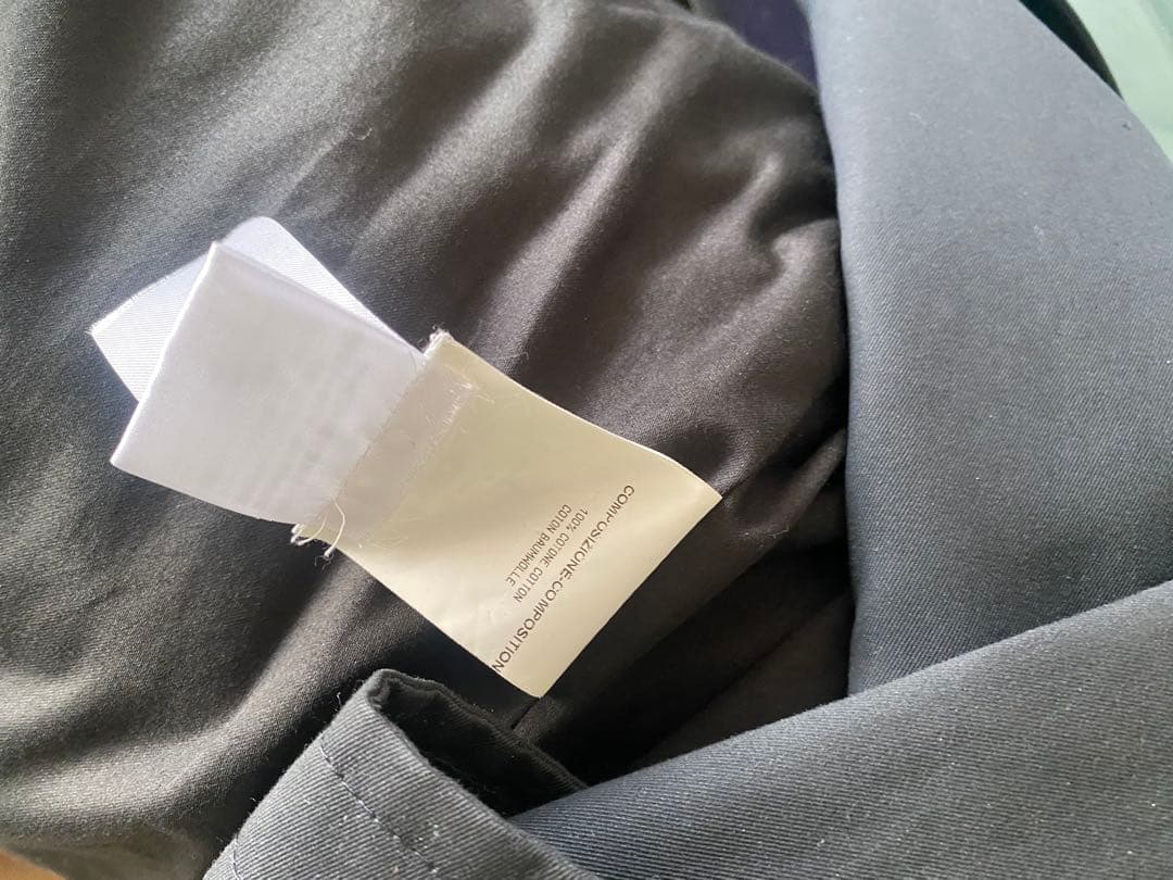 ◆イヴ・サンローラン　リヴゴーシュ◆8分袖トレンチコート 38 ♡肩リボン♡