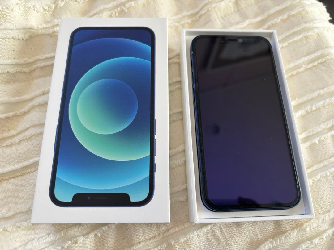 ★SIMフリー★iPhone12 mini　ブルー　64GB