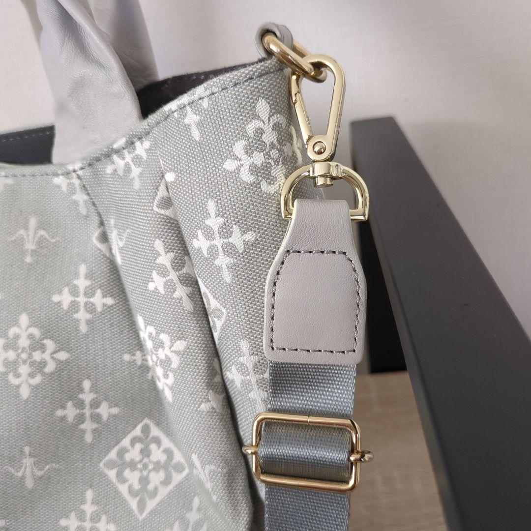 russet ラシット■美品 ノットデザイン2WAYトートバッグ ショルダー