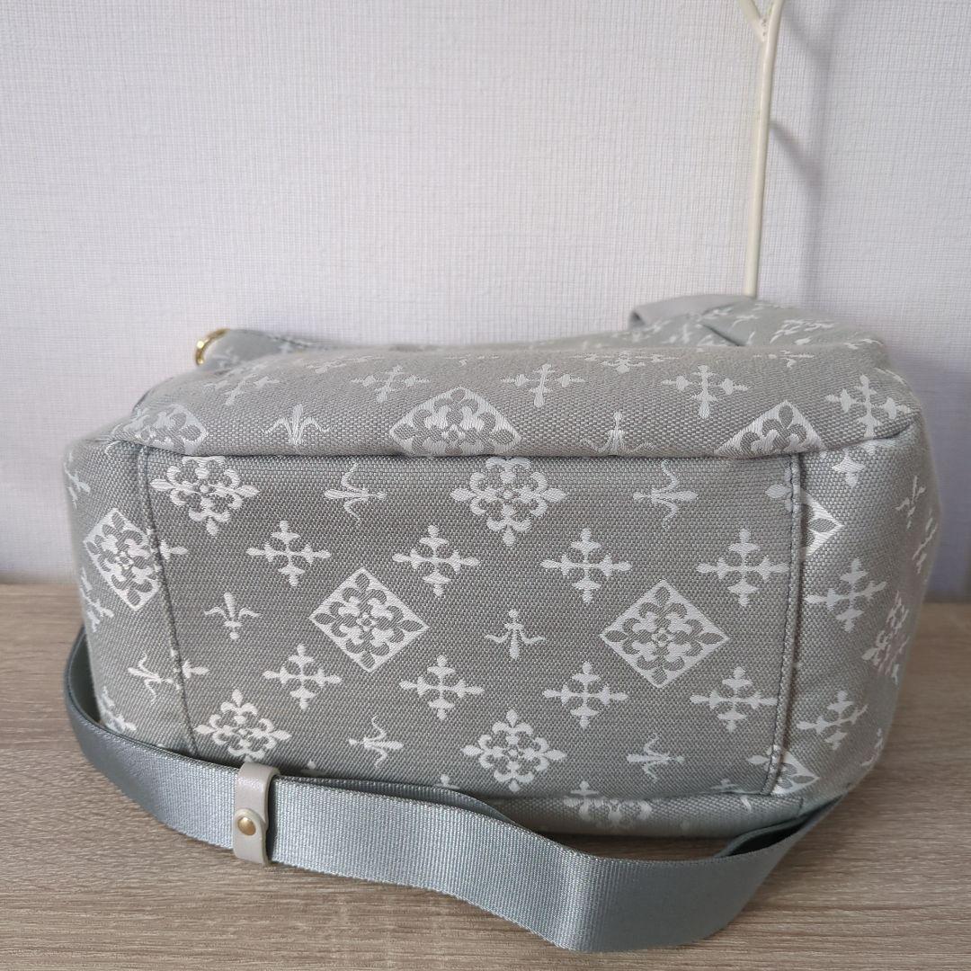 russet ラシット■美品 ノットデザイン2WAYトートバッグ ショルダー